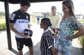 Durante o treino desta tarde no CT Joaquim Grava, no Parque Ecolgico do Tiete. O prximo jogo da equipe ser sbado, dia 07/12, contra o Nautico/PE, na Arena Pernambuco, vlido pela 38 rodada do Campeonato Brasileiro de 2013