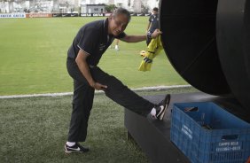 Durante o treino desta tarde no CT Joaquim Grava, no Parque Ecolgico do Tiete. O prximo jogo da equipe ser sbado, dia 07/12, contra o Nautico/PE, na Arena Pernambuco, vlido pela 38 rodada do Campeonato Brasileiro de 2013