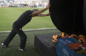 Durante o treino desta tarde no CT Joaquim Grava, no Parque Ecolgico do Tiete. O prximo jogo da equipe ser sbado, dia 07/12, contra o Nautico/PE, na Arena Pernambuco, vlido pela 38 rodada do Campeonato Brasileiro de 2013