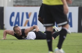 Durante o treino desta tarde no CT Joaquim Grava, no Parque Ecolgico do Tiete. O prximo jogo da equipe ser sbado, dia 07/12, contra o Nautico/PE, na Arena Pernambuco, vlido pela 38 rodada do Campeonato Brasileiro de 2013