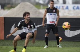 Durante o treino desta tarde no CT Joaquim Grava, no Parque Ecológico do Tiete. O próximo jogo da equipe será sábado, dia 07/12, contra o Nautico/PE, na Arena Pernambuco, válido pela 38ª rodada do Campeonato Brasileiro de 2013