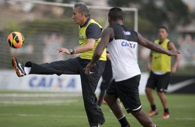 Durante o treino desta tarde no CT Joaquim Grava, no Parque Ecológico do Tiete. O próximo jogo da equipe será sábado, dia 07/12, contra o Nautico/PE, na Arena Pernambuco, válido pela 38ª rodada do Campeonato Brasileiro de 2013
