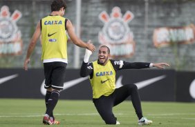 Durante o treino desta tarde no CT Joaquim Grava, no Parque Ecolgico do Tiete. O prximo jogo da equipe ser sbado, dia 07/12, contra o Nautico/PE, na Arena Pernambuco, vlido pela 38 rodada do Campeonato Brasileiro de 2013