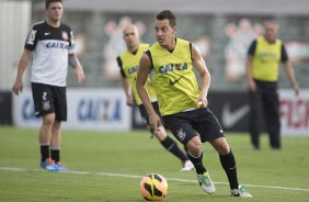 Durante o treino desta tarde no CT Joaquim Grava, no Parque Ecolgico do Tiete. O prximo jogo da equipe ser sbado, dia 07/12, contra o Nautico/PE, na Arena Pernambuco, vlido pela 38 rodada do Campeonato Brasileiro de 2013