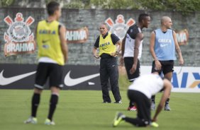 Durante o treino desta tarde no CT Joaquim Grava, no Parque Ecolgico do Tiete. O prximo jogo da equipe ser sbado, dia 07/12, contra o Nautico/PE, na Arena Pernambuco, vlido pela 38 rodada do Campeonato Brasileiro de 2013