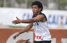 Durante o treino desta tarde no CT Joaquim Grava, no Parque Ecolgico do Tiete. O prximo jogo da equipe ser sbado, dia 07/12, contra o Nautico/PE, na Arena Pernambuco, vlido pela 38 rodada do Campeonato Brasileiro de 2013