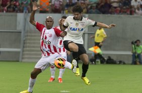 Durante a partida entre Nautico/PE x Corinthians, realizada esta noite na Arena Pernambuco, vlida pela 38 rodada do Campeonato Brasileiro de 2013