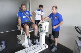 Na reapresentacao do time do Corinthians para o ano de 2014