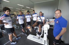 Na reapresentacao do time do Corinthians para o ano de 2014