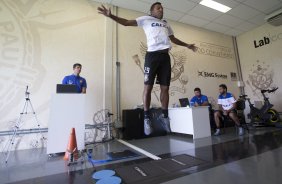 Na reapresentacao do time do Corinthians para o ano de 2014