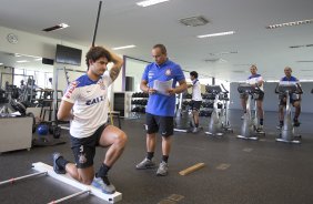 Na reapresentacao do time do Corinthians para o ano de 2014