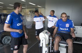 Na reapresentacao do time do Corinthians para o ano de 2014