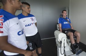 Na reapresentacao do time do Corinthians para o ano de 2014