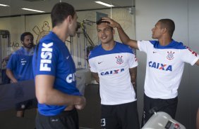 Na reapresentacao do time do Corinthians para o ano de 2014