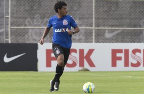 Durante o treino desta manh no CT Joaquim Grava, zona leste de So Paulo. O prximo jogo da equipe ser dia 19/01, contra a Portuguesa, no estdio do Caninde, jogo vlido pela primeira rodada do Campeonato Paulista 2014