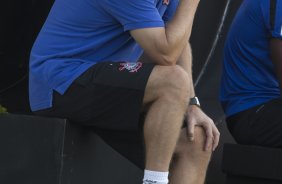 Durante o jogo treino contra o Red Bull esta tarde no CT Joaquim Grava, zona leste de São Paulo. O próximo jogo da equipe será dia 19/01, contra a Portuguesa, no estádio do Caninde, jogo válido pela primeira rodada do Campeonato Paulista 2014