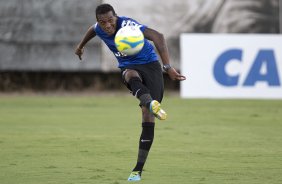 Durante o jogo treino contra o Red Bull esta tarde no CT Joaquim Grava, zona leste de São Paulo. O próximo jogo da equipe será dia 19/01, contra a Portuguesa, no estádio do Caninde, jogo válido pela primeira rodada do Campeonato Paulista 2014