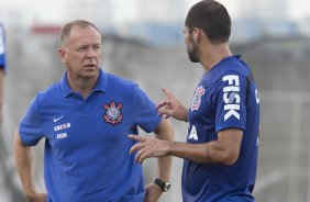 Durante o jogo treino contra o Red Bull esta tarde no CT Joaquim Grava, zona leste de São Paulo. O próximo jogo da equipe será dia 19/01, contra a Portuguesa, no estádio do Caninde, jogo válido pela primeira rodada do Campeonato Paulista 2014