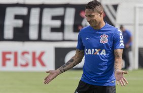 Durante o jogo treino contra o Red Bull esta tarde no CT Joaquim Grava, zona leste de So Paulo. O prximo jogo da equipe ser dia 19/01, contra a Portuguesa, no estdio do Caninde, jogo vlido pela primeira rodada do Campeonato Paulista 2014