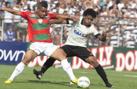 Durante a partida entre Portuguesa x Corinthians, realizada esta tarde no estádio do Caninde, válida pela 1ª rodada do Campeonato Paulista de 2014