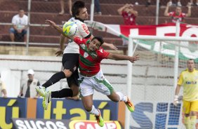 Durante a partida entre Portuguesa x Corinthians, realizada esta tarde no estdio do Caninde, vlida pela 1 rodada do Campeonato Paulista de 2014