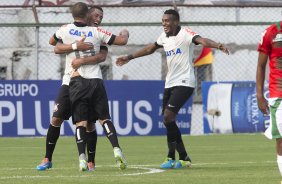 Durante a partida entre Portuguesa x Corinthians, realizada esta tarde no estádio do Caninde, válida pela 1ª rodada do Campeonato Paulista de 2014