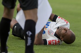 Durante a partida entre Portuguesa x Corinthians, realizada esta tarde no estádio do Caninde, válida pela 1ª rodada do Campeonato Paulista de 2014