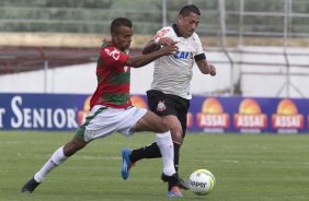 Durante a partida entre Portuguesa x Corinthians, realizada esta tarde no estádio do Caninde, válida pela 1ª rodada do Campeonato Paulista de 2014
