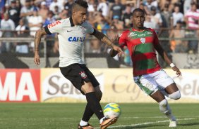 Durante a partida entre Portuguesa x Corinthians, realizada esta tarde no estádio do Caninde, válida pela 1ª rodada do Campeonato Paulista de 2014