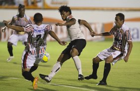 Durante a partida entre Corinthians x Paulista/Jundia, realizada esta noite no estdio Decio Vitta, em Americana, vlida pela 2 rodada do Campeonato Paulista de 2014