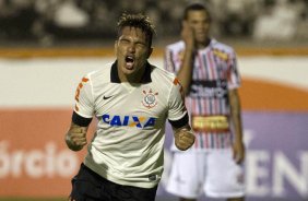 Durante a partida entre Corinthians x Paulista/Jundia, realizada esta noite no estdio Decio Vitta, em Americana, vlida pela 2 rodada do Campeonato Paulista de 2014