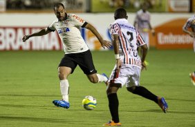 Durante a partida entre Corinthians x Paulista/Jundia, realizada esta noite no estdio Decio Vitta, em Americana, vlida pela 2 rodada do Campeonato Paulista de 2014