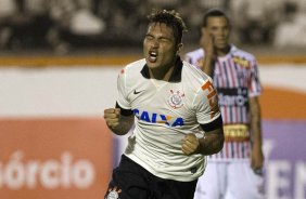 Durante a partida entre Corinthians x Paulista/Jundia, realizada esta noite no estdio Decio Vitta, em Americana, vlida pela 2 rodada do Campeonato Paulista de 2014