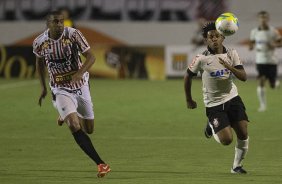 Durante a partida entre Corinthians x Paulista/Jundia, realizada esta noite no estdio Decio Vitta, em Americana, vlida pela 2 rodada do Campeonato Paulista de 2014