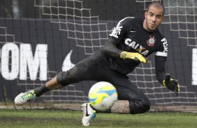 Durante o treino desta tarde no CT Joaquim Grava, zona leste de So Paulo. O prximo jogo da equipe ser amanh, sbado, dia 25/01, contra o So Bernardo, no estdio do Pacaembu, jogo vlido pela terceira rodada do Campeonato Paulista 2014