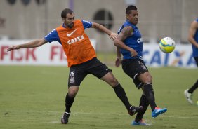 Durante o treino desta tarde no CT Joaquim Grava, zona leste de So Paulo. O prximo jogo da equipe ser amanh, sbado, dia 25/01, contra o So Bernardo, no estdio do Pacaembu, jogo vlido pela terceira rodada do Campeonato Paulista 2014