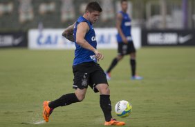 Durante o treino desta tarde no CT Joaquim Grava, zona leste de So Paulo. O prximo jogo da equipe ser amanh, sbado, dia 25/01, contra o So Bernardo, no estdio do Pacaembu, jogo vlido pela terceira rodada do Campeonato Paulista 2014