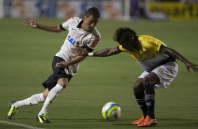 Durante a partida entre Corinthians x So Bernardo, realizada esta noite no estdio do Pacaembu, vlida pela 3 rodada do Campeonato Paulista de 2014