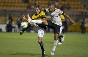 Durante a partida entre Corinthians x So Bernardo, realizada esta noite no estdio do Pacaembu, vlida pela 3 rodada do Campeonato Paulista de 2014