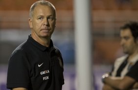 Durante a partida entre Corinthians x So Bernardo, realizada esta noite no estdio do Pacaembu, vlida pela 3 rodada do Campeonato Paulista de 2014