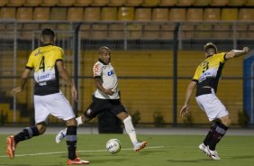 Durante a partida entre Corinthians x So Bernardo, realizada esta noite no estdio do Pacaembu, vlida pela 3 rodada do Campeonato Paulista de 2014