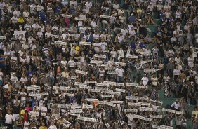 Durante a partida entre Corinthians x So Bernardo, realizada esta noite no estdio do Pacaembu, vlida pela 3 rodada do Campeonato Paulista de 2014