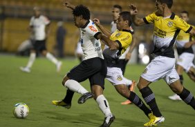 Durante a partida entre Corinthians x So Bernardo, realizada esta noite no estdio do Pacaembu, vlida pela 3 rodada do Campeonato Paulista de 2014