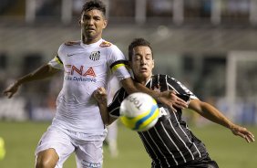 Durante a partida entre Santos x Corinthians, realizada esta noite no estdio da Vila Belmiro, vlida pela 4 rodada do Campeonato Paulista de 2014