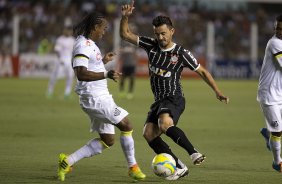 Durante a partida entre Santos x Corinthians, realizada esta noite no estdio da Vila Belmiro, vlida pela 4 rodada do Campeonato Paulista de 2014