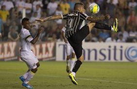 Durante a partida entre Santos x Corinthians, realizada esta noite no estdio da Vila Belmiro, vlida pela 4 rodada do Campeonato Paulista de 2014