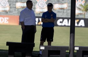Durante o treino desta manh no CT Joaquim Grava, zona leste de So Paulo. O prximo jogo da equipe ser domingo, contra a Ponte Preta, no estdio Moiss Lucarelli, em Campinas, jogo vlido pela quinta rodada do Campeonato Paulista 2014