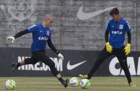 Durante o treino desta tarde no CT Joaquim Grava, zona leste de So Paulo. O prximo jogo da equipe ser amanh, dia 05/02, quarta-feira, contra o Bragantino, no estdio do Pacaembu, jogo vlido pela 6 rodada do Campeonato Paulista 2014