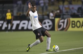 Durante a partida entre Corinthians x Bragantino, realizada esta noite no estdio do Pacaembu, vlida pela 6 rodada do Campeonato Paulista de 2014