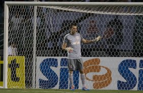 Durante a partida entre Corinthians x Bragantino, realizada esta noite no estdio do Pacaembu, vlida pela 6 rodada do Campeonato Paulista de 2014